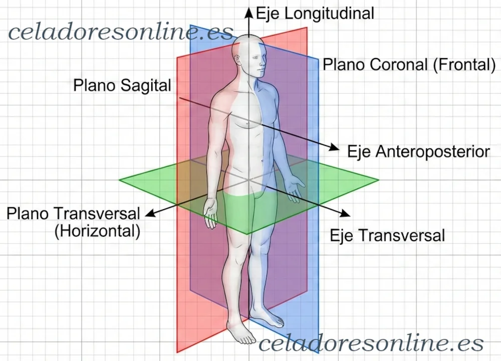 Ejes y planos del cuerpo humano